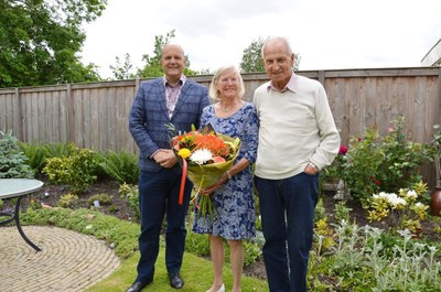 Echtpaar Jan en Riny van der Wal-Buikhuizen 60 jaar getrouwd