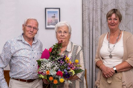 Echtpaar Van der Zee-Broersma 65 jaar getrouwd