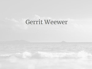 Overlijdensbericht Gerrit Weewer