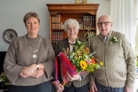 Zeventigjarig huwelijk voor echtpaar Henk Wind en Geertje Jaspers