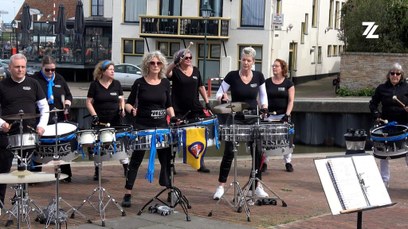 Slagwerkgroep Zeeslag uit Harlingen