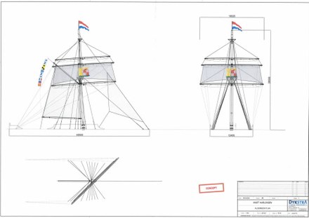 Harlingen op weg naar een iconisch landmark langs de N31