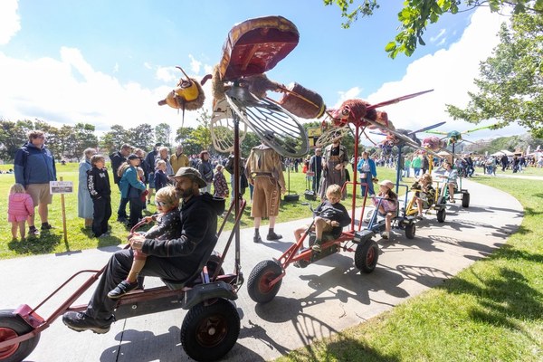 Balklandpark feestelijk geopend - Natuur, sport, creativiteit en gezelligheid komen samen