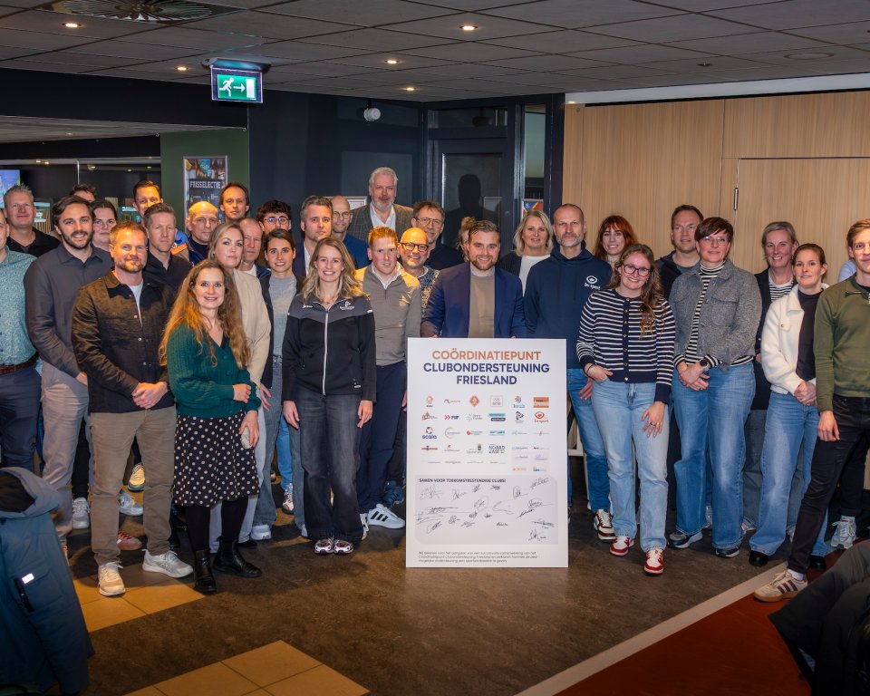 Breed gedragen samenwerking voor betere ondersteuning van sportclubs in Friesland