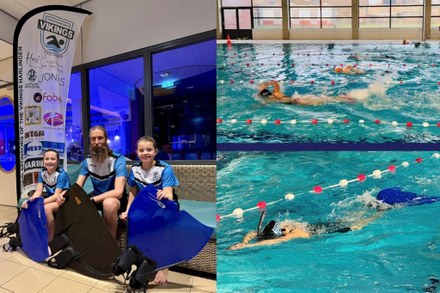 Clinic vinzwemmen bij de Vikings