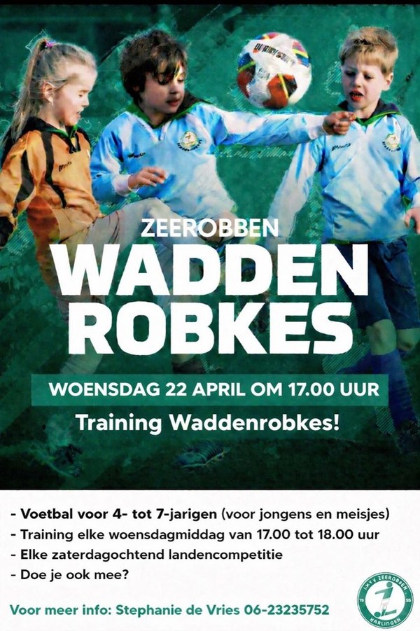 De Waddenrobkes trainen weer buiten