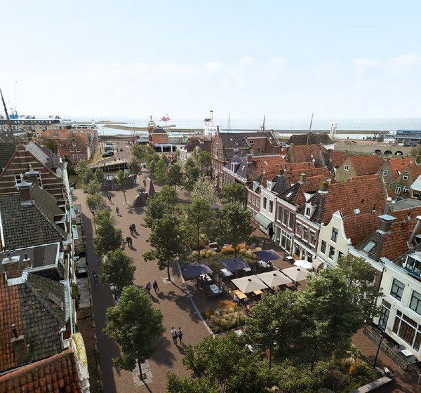 Definitief ontwerp vastgesteld voor Kleine Voorstraat, Voorstraat en Grote Bredeplaats