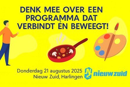 Denk mee over een programma dat verbindt én beweegt!
