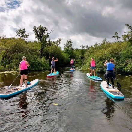 Doe mee met de SUP-clinic tijdens de officiële opening van het Balklandpark!