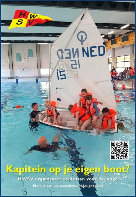 Doe mee met jeugdzeilen bij de HWSV