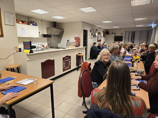 Eendracht-bingo succesvol van start!