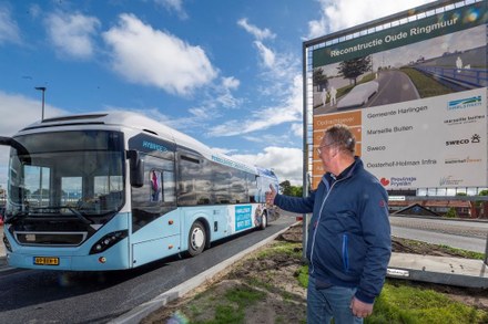Eerste deel busbaan geopend - Oude Ringmuur vanaf 28 mei weer toegankelijk