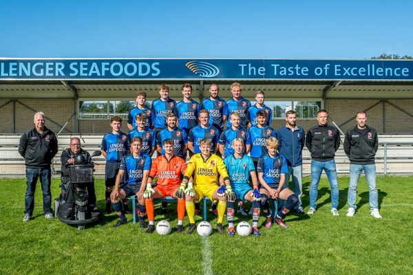 Eigen jeugd volop vertegenwoordigd bij eerste elftal fc Harlingen