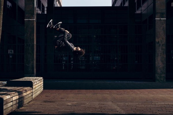 Ervaar de sensatie van Freerunnen bij Vereniging V en K-Stenenman