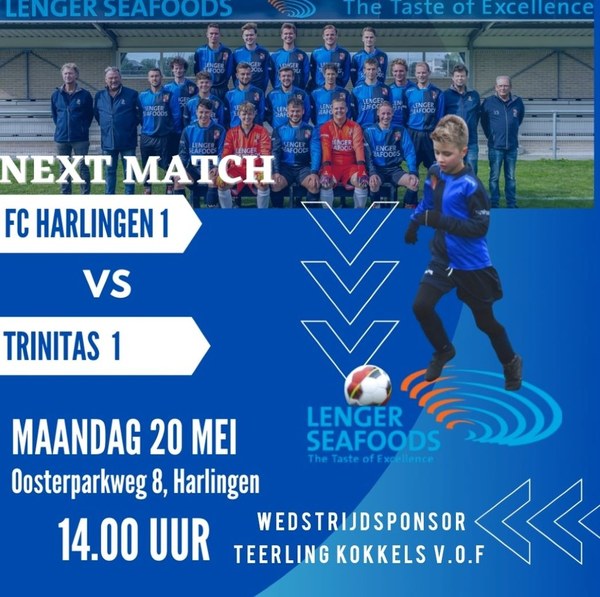 Fc Harlingen ontvangt Trinitas