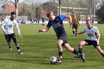 Fc Harlingen op bezoek bij Blauwhuis
