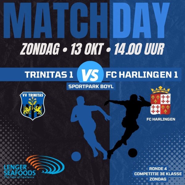 Fc Harlingen op bezoek bij Trinitas