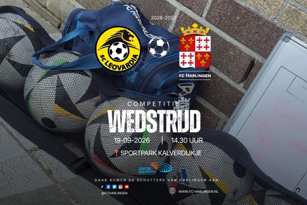 Fc Harlingen op jacht naar tweede zege bij Leovardia