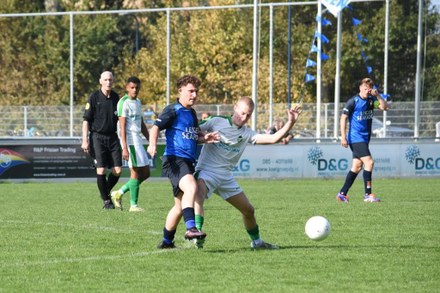 Fc Harlingen overtuigt in eerste thuisduel tegen Old Forward