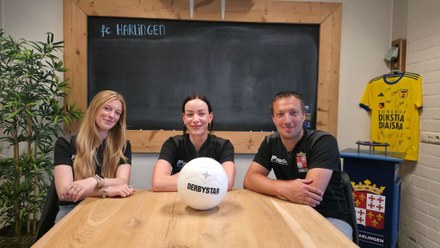 Fc Harlingen presenteert complete staf meisjesafdeling