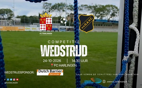 Fc Harlingen wil revanche op GAVC