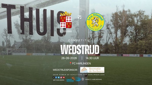 Fc Harlingen wil thuis herstellen tegen Friesland