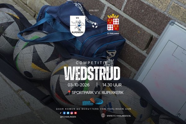 Fc Harlingen zoekt eerste uitpunten bij Rijperkerk