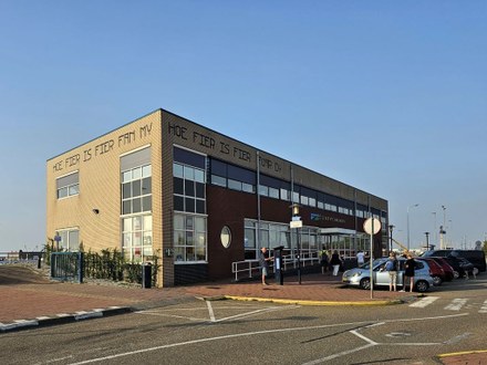 Fries op de muur? Ja, in Harlingen!