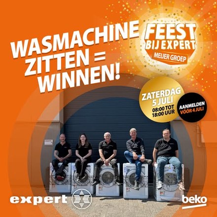 Ga jij met een gratis wasmachine naar huis?