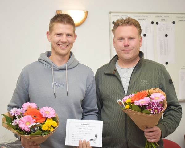 Gebroeders Heeres en Joris de Jong vliegend naar winst