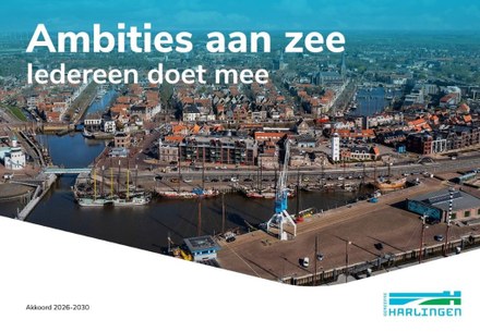 Gemeenteraad Harlingen bespreekt 1 juli akkoord voor komende vier jaar - aansluitend installatie wethouders en beëdiging raadslid
