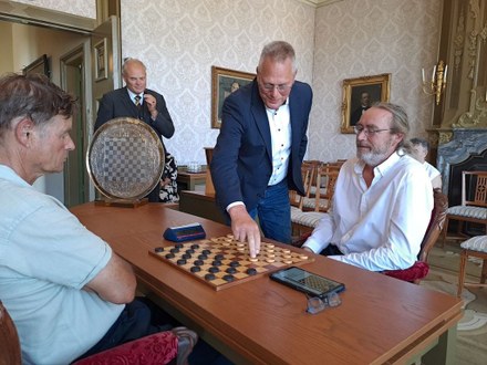 Harlingen decor voor ontknoping Wereldkampioenschap Fries Dammen