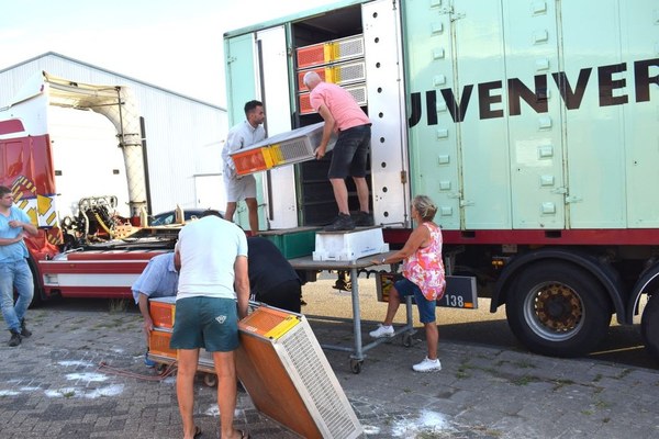 Harlinger postduiven beleefden een warm weekend