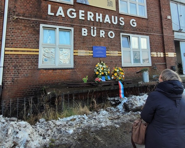 Harlinger verzetsstrijders herdacht in Hamburg