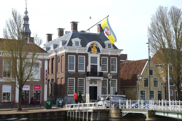 Harlinger vlag in top