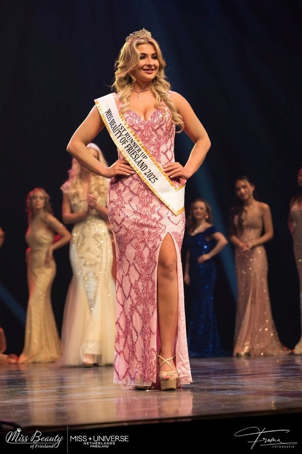 Harlingse Lisa Salverda schittert bij Miss Beauty of Friesland