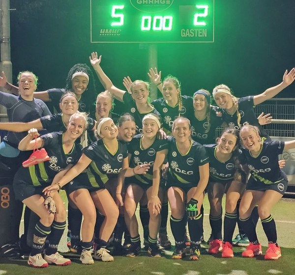 HMHC-Dames 1 wint van Roden