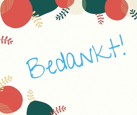 Ingezonden: Bedankt Ubbo en Wiebe