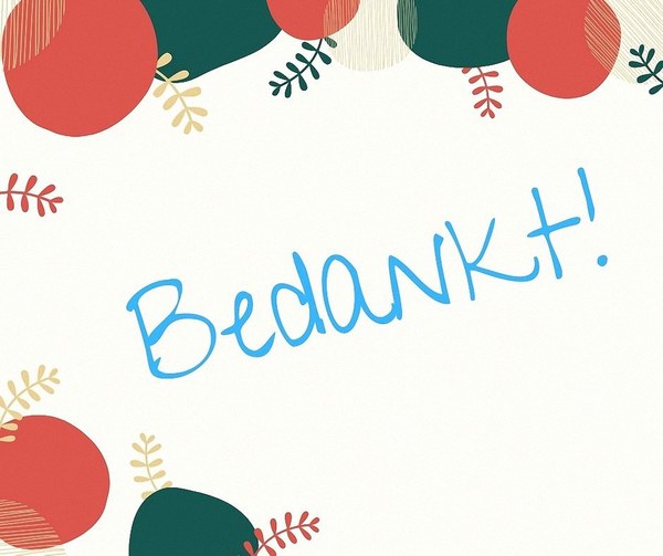 Ingezonden: Bedankt Ubbo en Wiebe