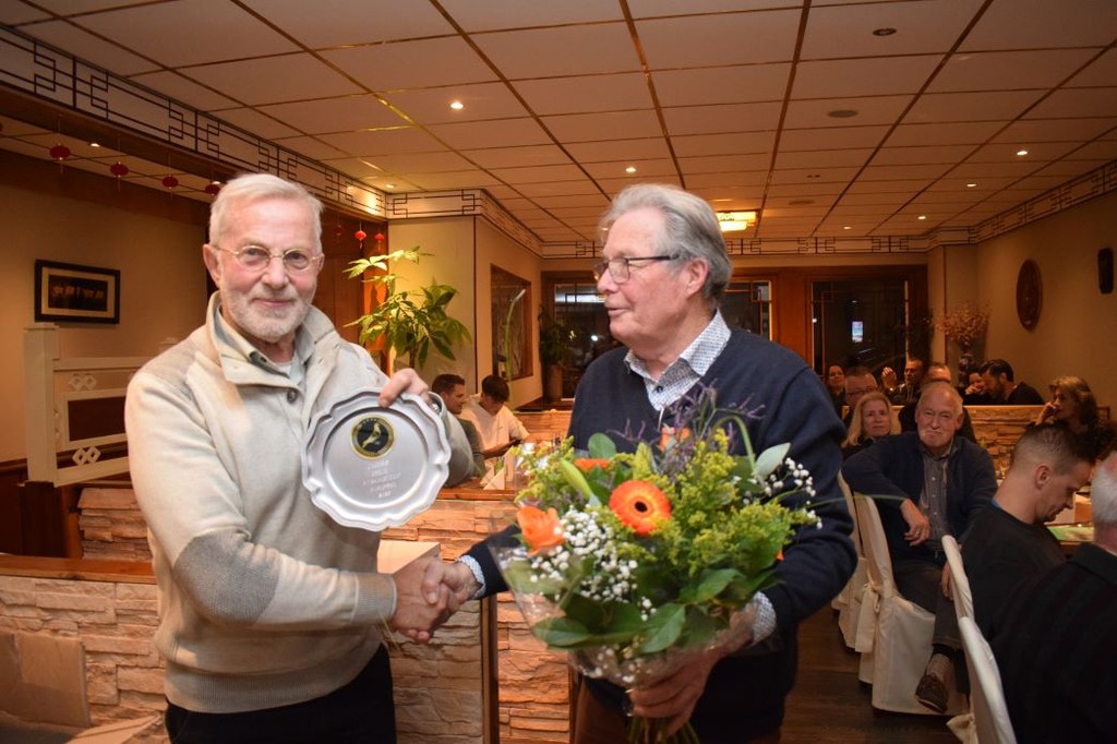 Jan Heeres erelid Pv De Postduif Harlingen