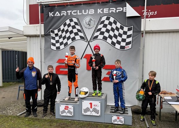 Jari Berends 2e bij Wintercup in Kerpen