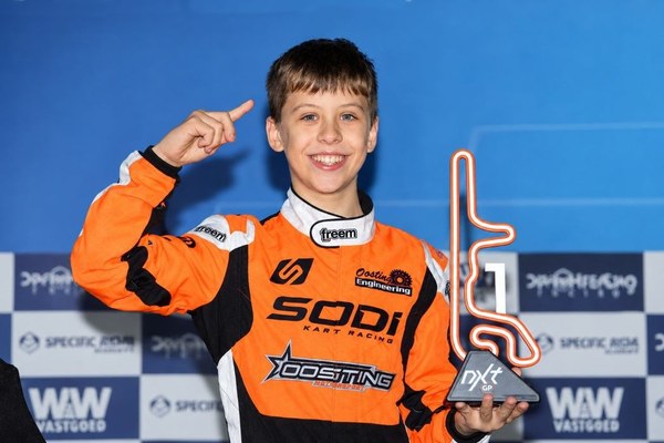 Jari Berends is zo goed als zeker van de titel in NXT GP na winst in Emmen