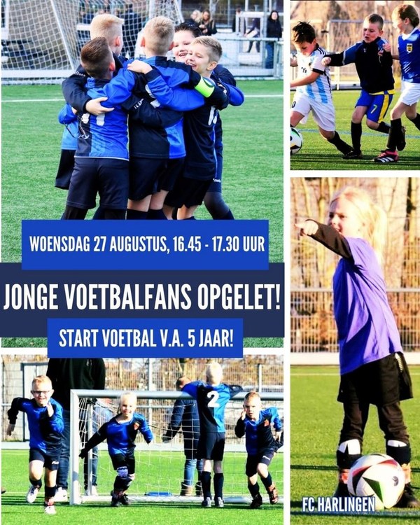 Jonge voetbalfans opgelet!