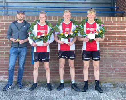 Jongenspartuur KV Eendracht wint in Holwerd