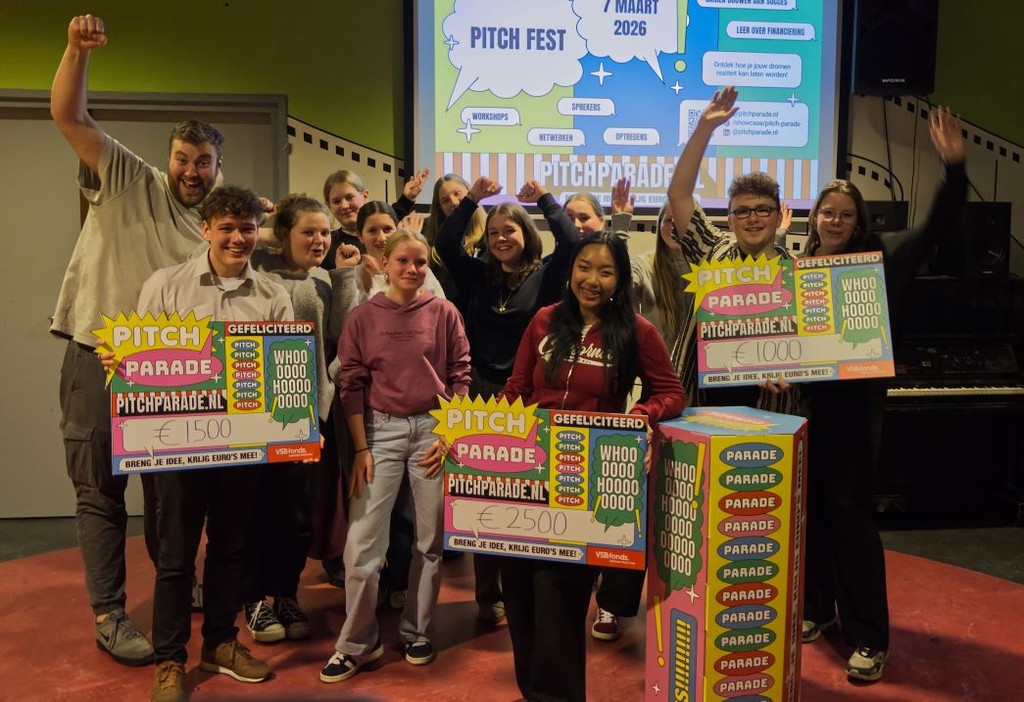 Jongeren maken kans op €2.500 voor eigen initiatief tijdens Pitch Parade Harlingen
