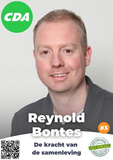 Kandidaten CDA Harlingen - Reynold Bontes