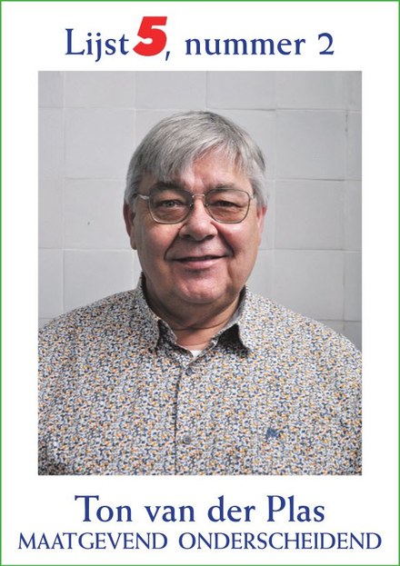 Kandidaten Wad’n Partij - #2 Ton van der Plas