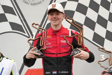 Karter Ties Hermus pakt tweede zege op rij in Kerpen!