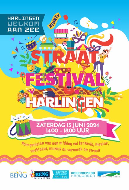Kom en beleef het Straatfestival Harlingen!