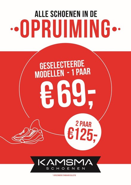 Korting bij Kamsma